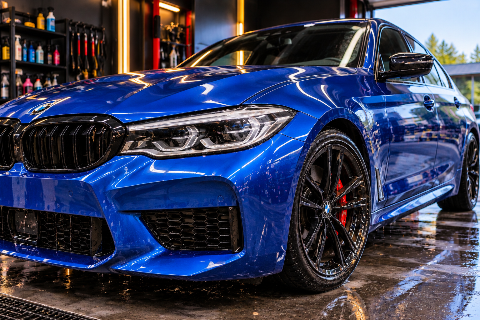Same car after detailing